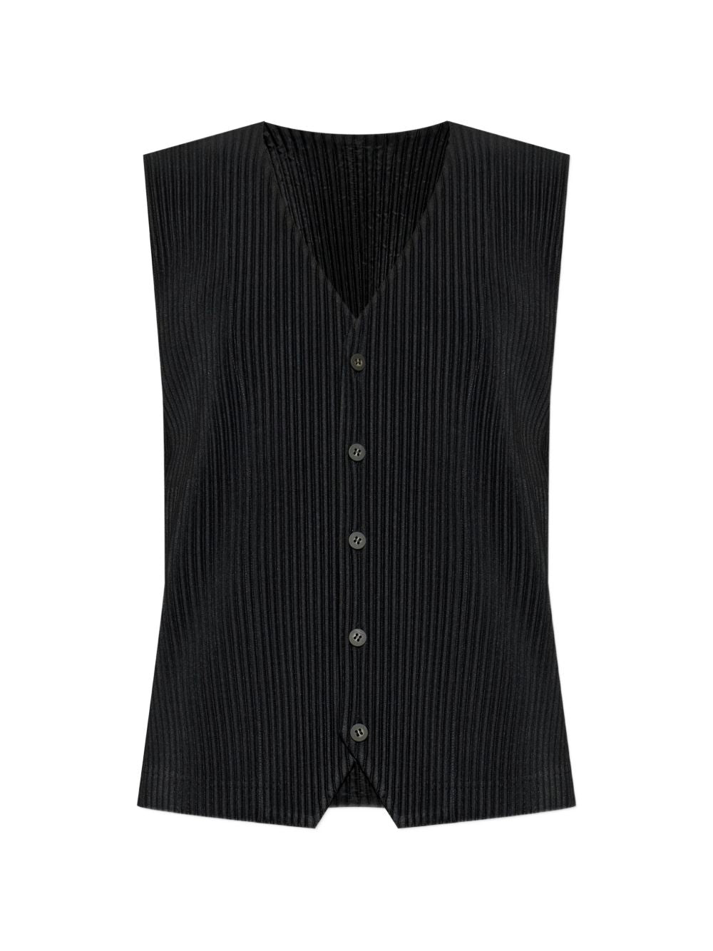 Homme Plisse' Issey Miyake Men Pleated V-Necked Vest – Bluefly