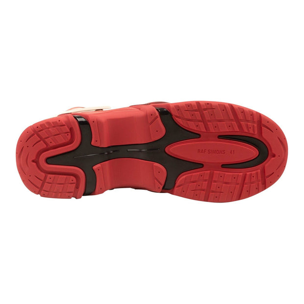 RAF SIMONS Red Leather Cyclon 21 Sneakers