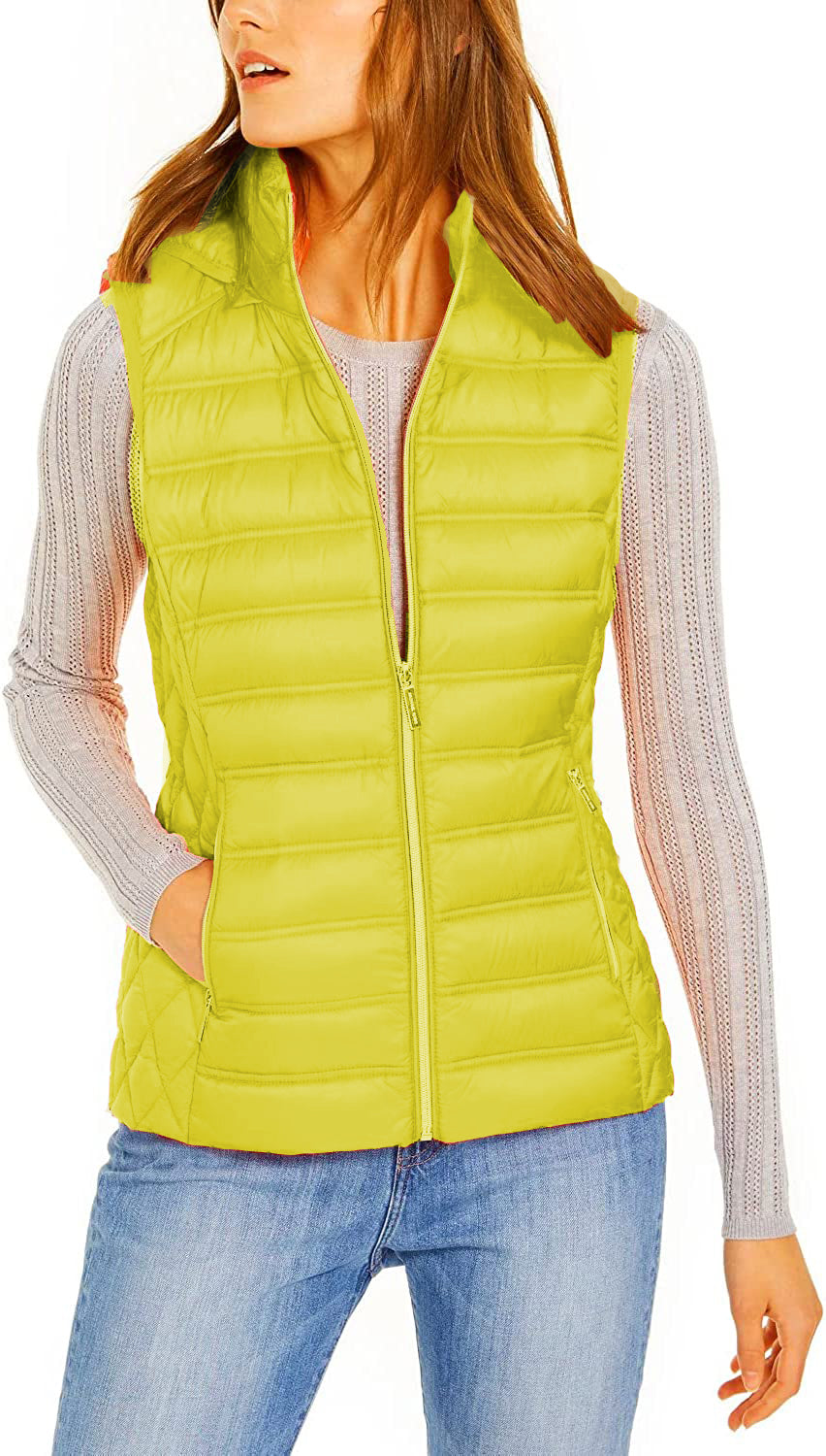 Outerwear Yellow Down Vest Women's J Crew Down Vest Womens