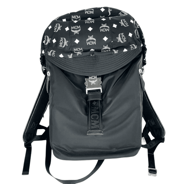 Mcm online nylon bag