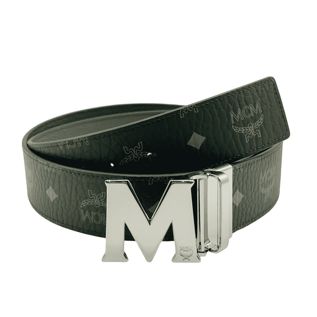 MCM, Accessories, Mcm Designer Belt Red Visetos Authentic