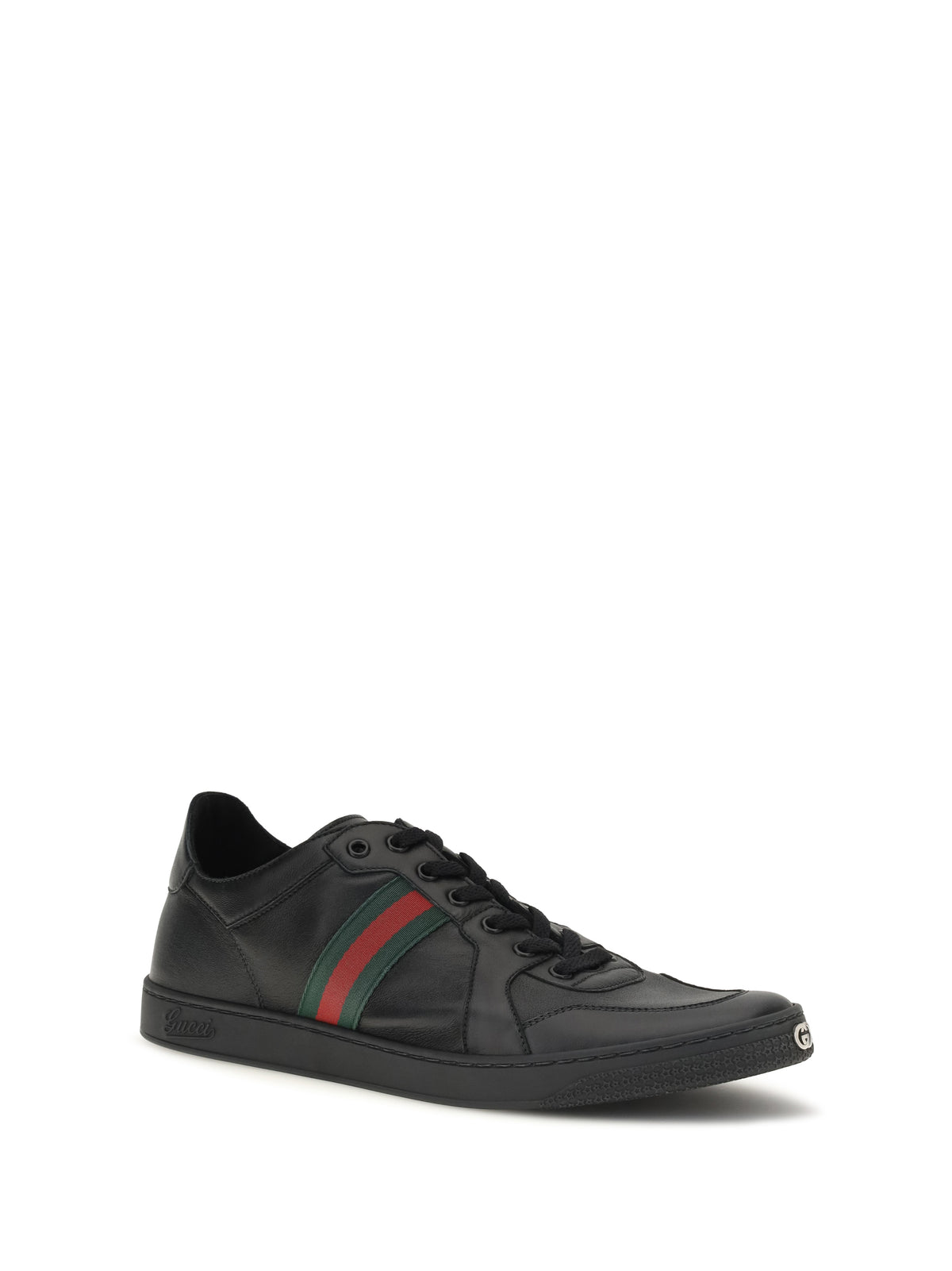 GUCCI Gucci Men Stretch Coda Leather Sneakers