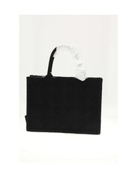 DIOR Dior Women Medium Booktote Raffia Cannage With Lady