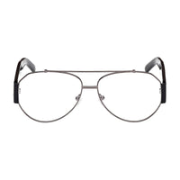 MCM Eyeglasses Aviator Full Rim, Pale Gold Frame and Clear Demo Lenses Lens MW5001032
