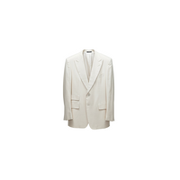 Tom Ford Off-White Textured Silk Rayon Blazer