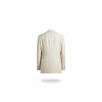 Tom Ford Off-White Textured Silk Rayon Blazer
