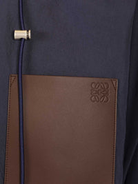 Loewe Paula's Ibiza Men Hooded Jacket In Technical Fabric