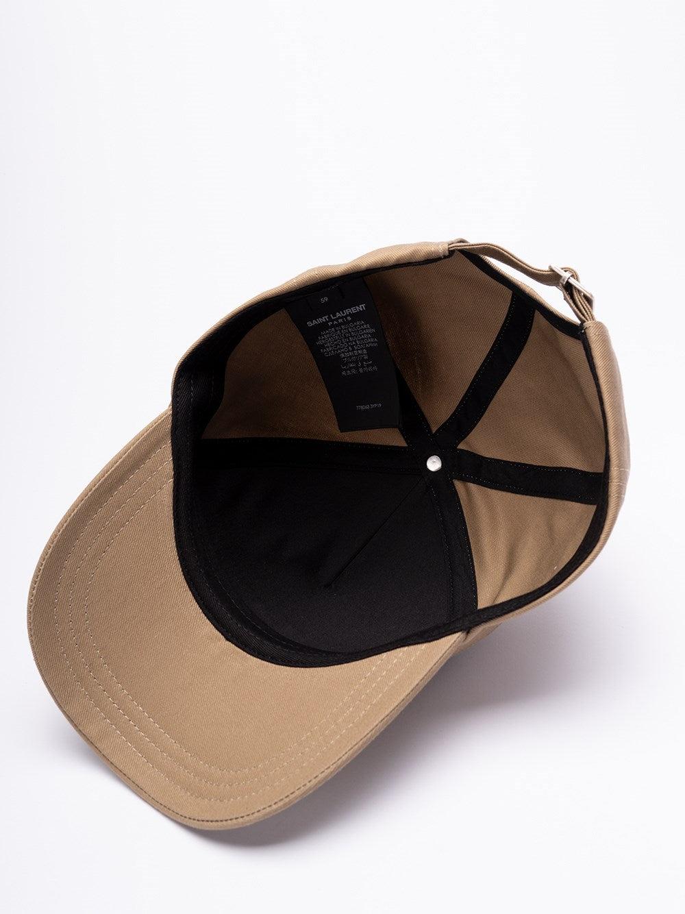 Saint Laurent Women Saint Laurent Cap In Gabardine
