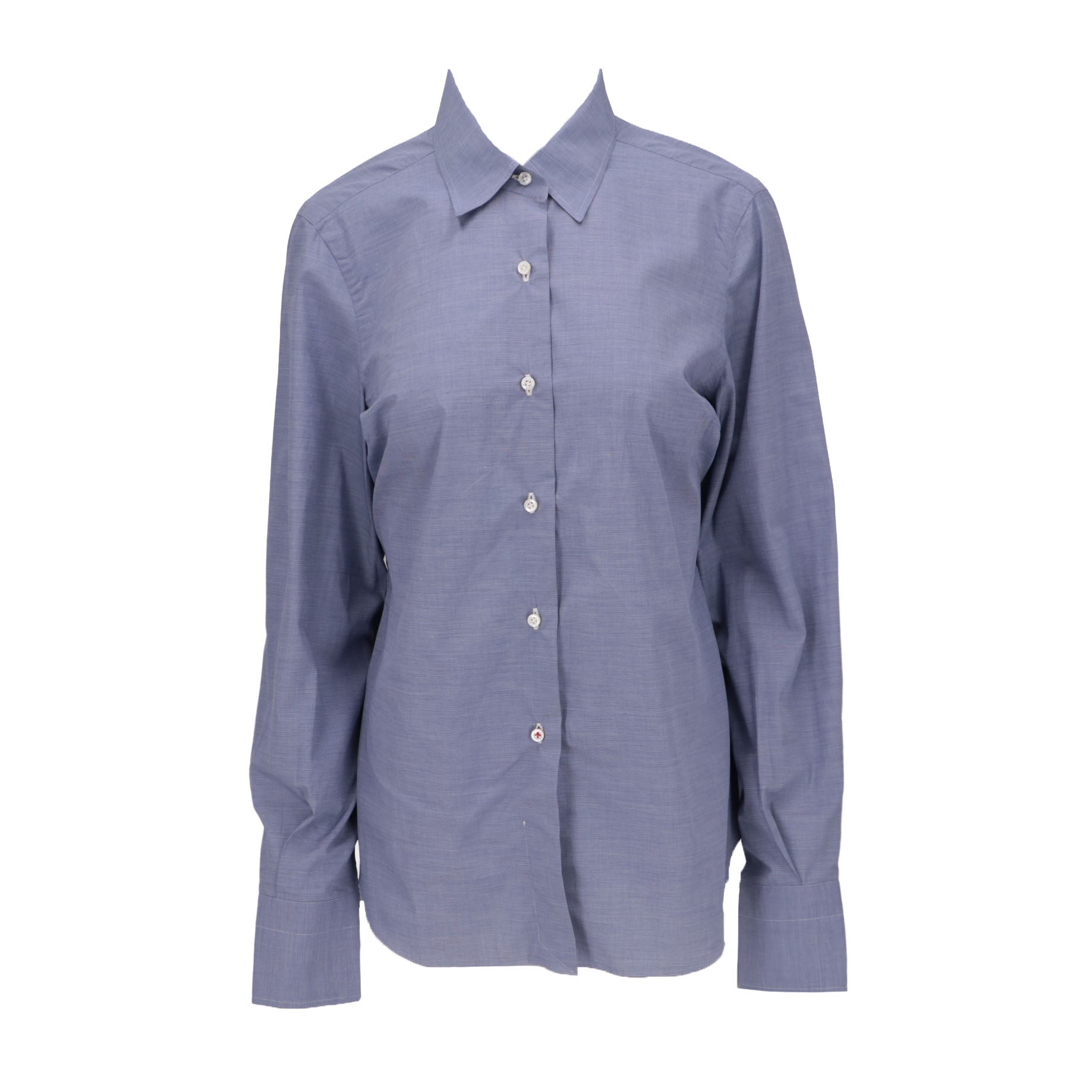 ISAIA Isaia Womens Blue Shirt