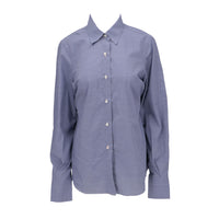 ISAIA Isaia Womens Blue Shirt