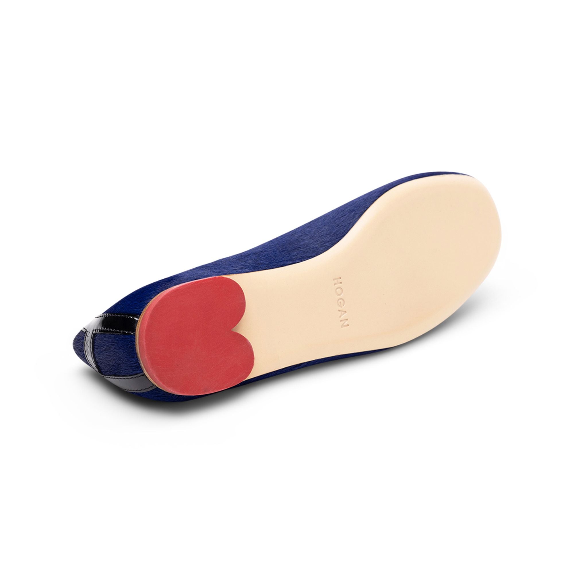 Hogan Heart-Detail Ballet Flats