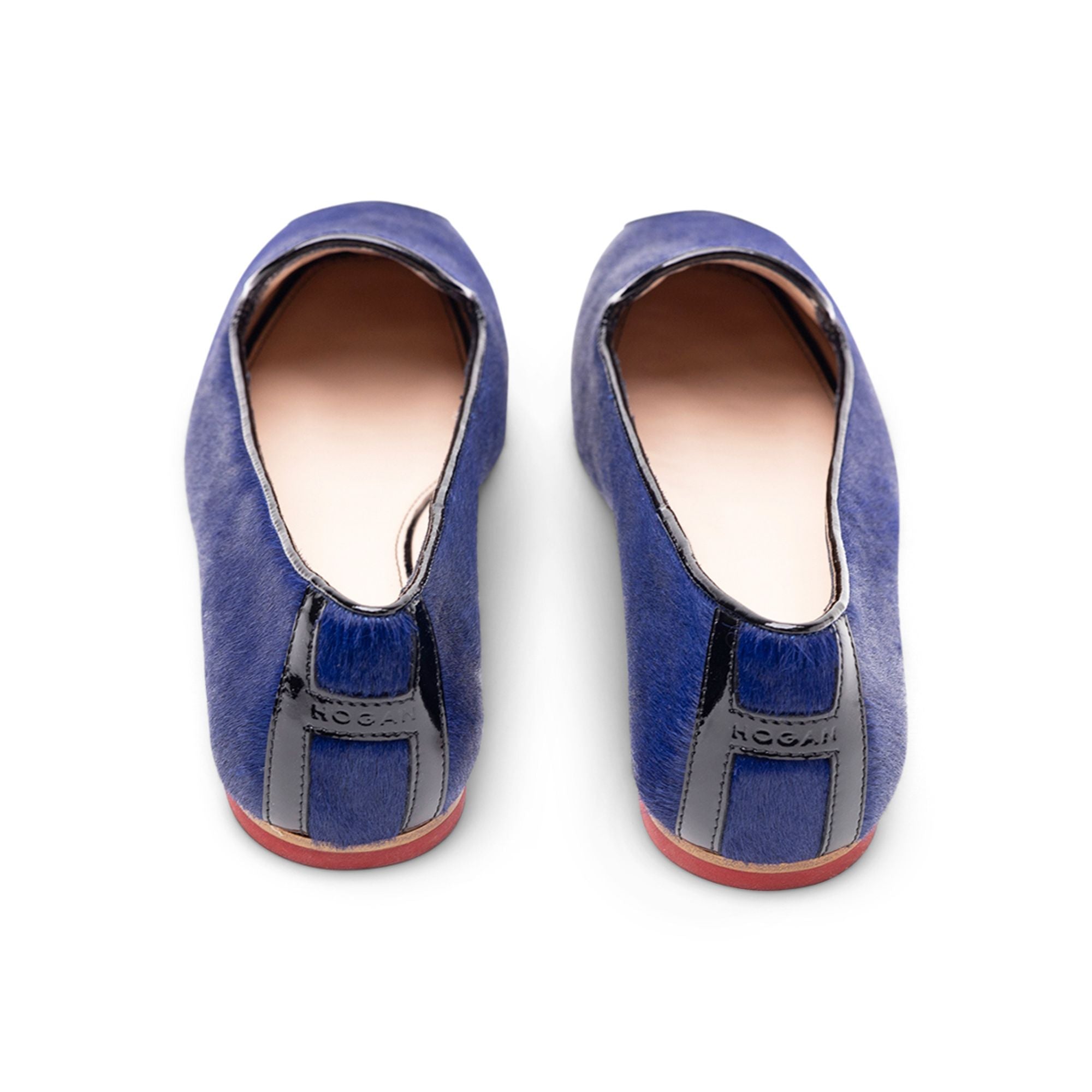 Hogan Heart-Detail Ballet Flats