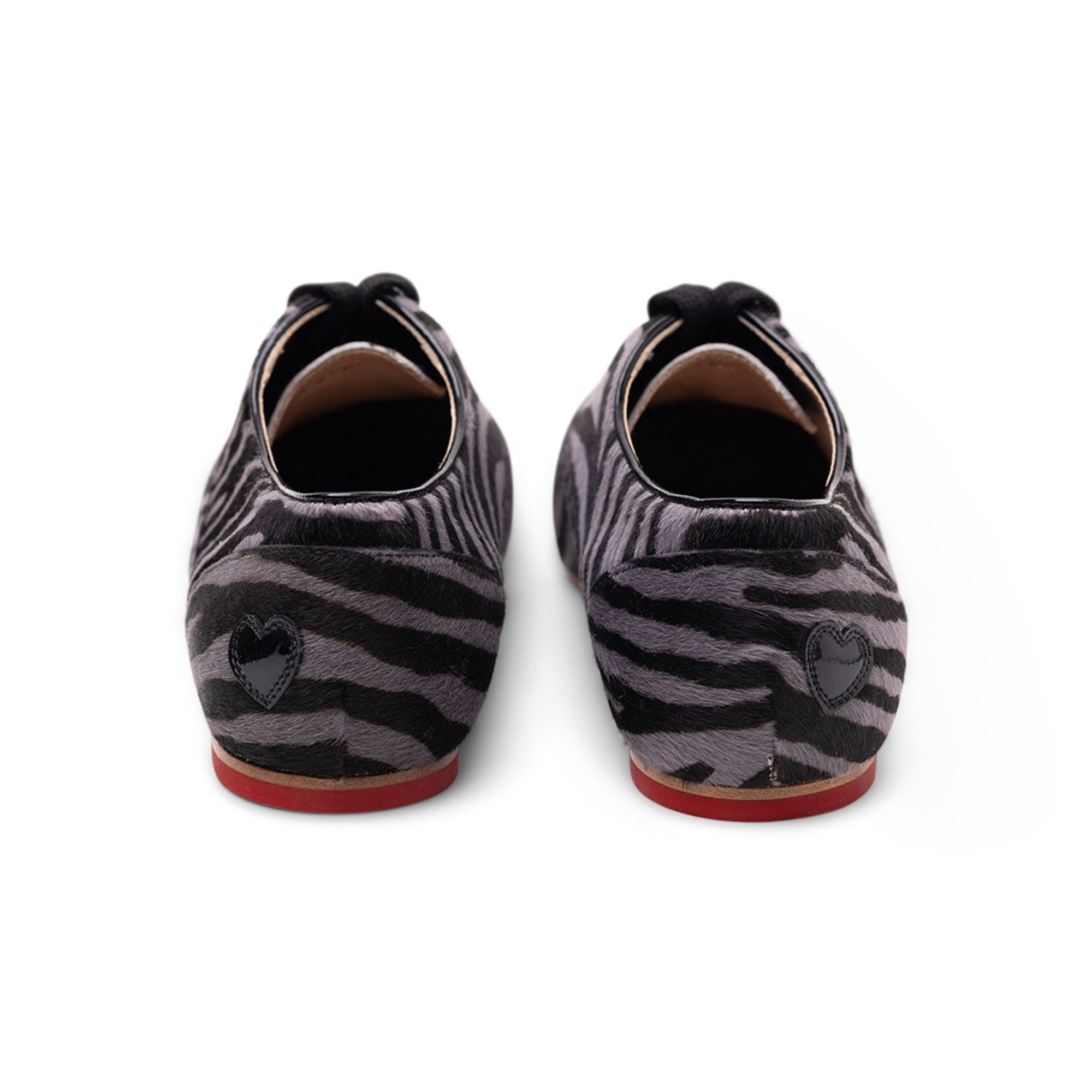 Hogan Zebra-Print Leather Loafers