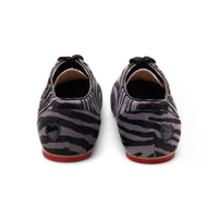 Hogan Zebra-Print Leather Loafers
