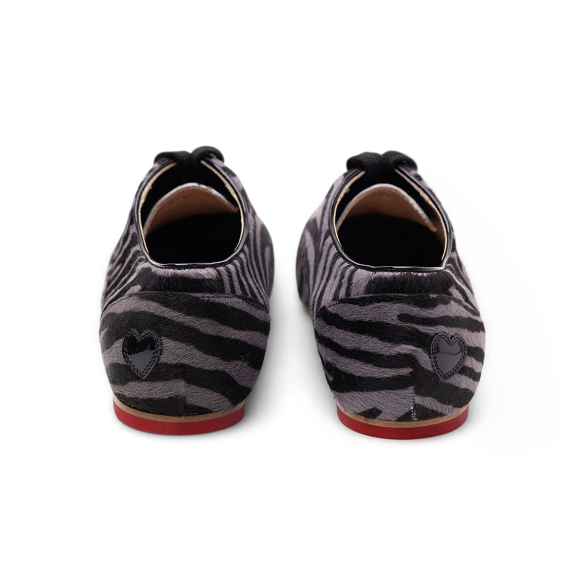 Hogan Zebra-Print Leather Loafers