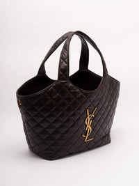 Saint Laurent Women Icare Medium In Quilted Nappa