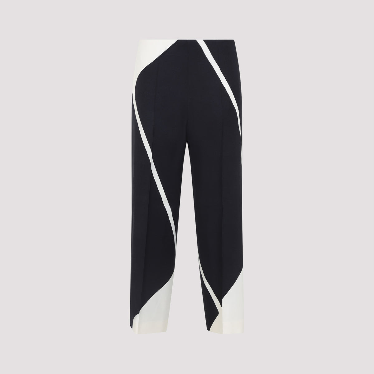 Alberta Ferretti Twill Printed Pants Women