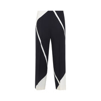 Alberta Ferretti Twill Printed Pants Women
