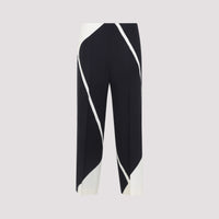Alberta Ferretti Twill Printed Pants Women