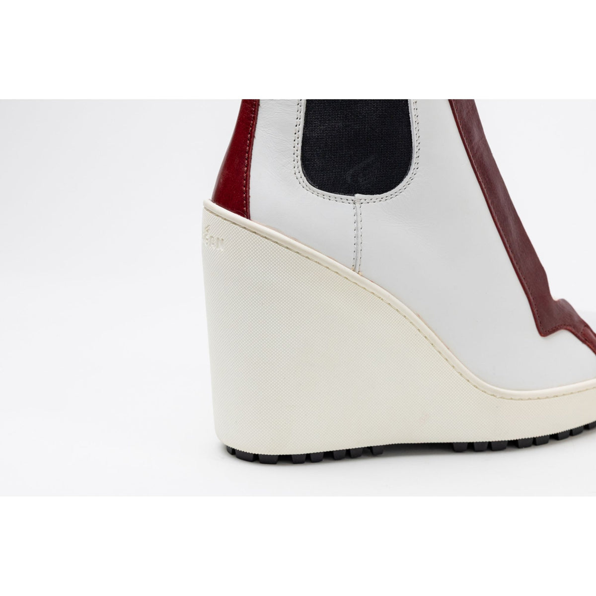 Hogan Lace-Up Wedge Boots