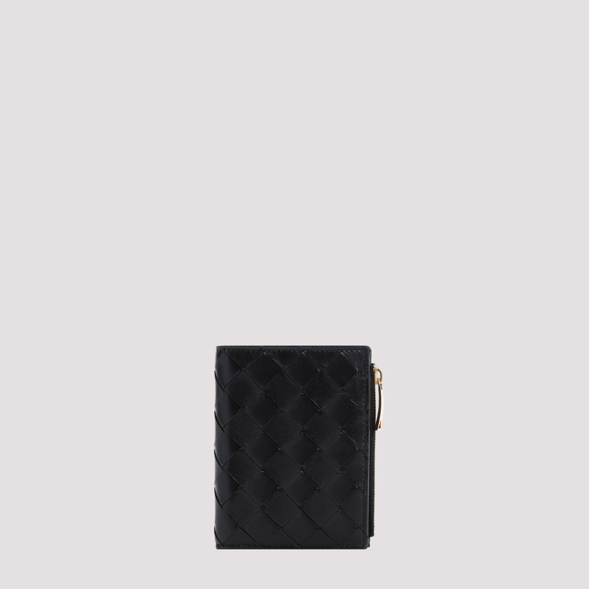 Bottega Veneta Small Intrecciato Bi-Fold Zip Wallet Women