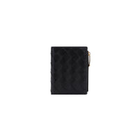 Bottega Veneta Small Intrecciato Bi-Fold Zip Wallet Women