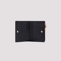 Bottega Veneta Small Intrecciato Bi-Fold Zip Wallet Women