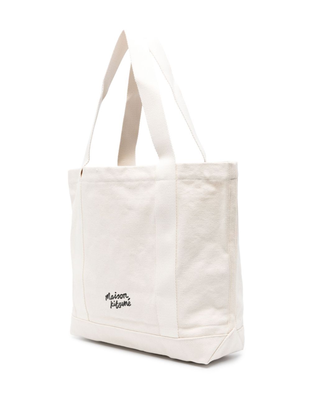 MAISON KITSUNÉ Maison Kitsuné Women Fox Head Canvas Tote Bag