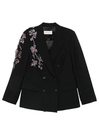 Dries Van Noten Women Giacca Doppiopetto Regular Fit Con Ricami