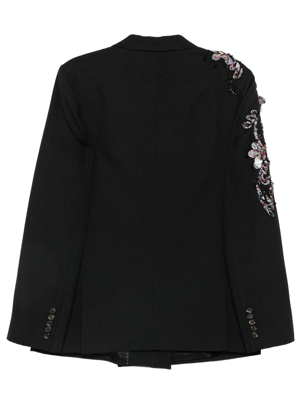 DRIES VAN NOTEN Giacca Doppiopetto Regular Fit Con Ricami Women