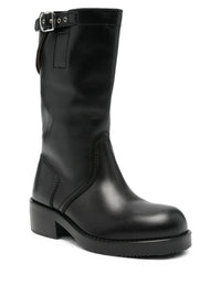 DRIES VAN NOTEN Stivali Biker In Pelle Women