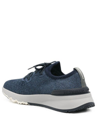BRUNELLO CUCINELLI Sneakers Runner In Maglia Chiné Di Cotone Women