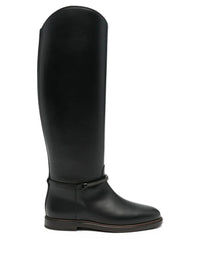 BRUNELLO CUCINELLI Brunello Cucinelli Women Stivali In Pelle Con Monile