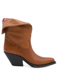 CHLOÉ Stivaletti "Azelan" In Pelle Semi-Lucida Women