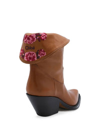 CHLOÉ Stivaletti "Azelan" In Pelle Semi-Lucida Women