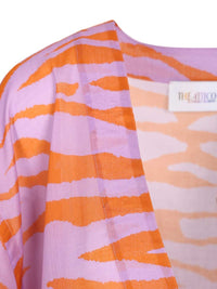 The Attico Women Animal Print Blouse