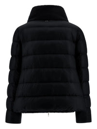 HERNO Faux Fur-Inserts Ultralight Padded Jacket Women