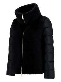 Herno Women Faux Fur-Inserts Ultralight Padded Jacket
