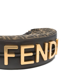 Fendi Women Fendigraphy Small Ff Jacquard Hobo Bag
