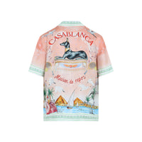 Casablanca Ethereal Cuban Collar S/S Shirt Men