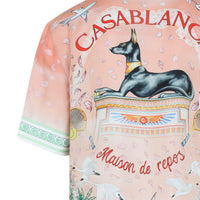 Casablanca Ethereal Cuban Collar S/S Shirt Men