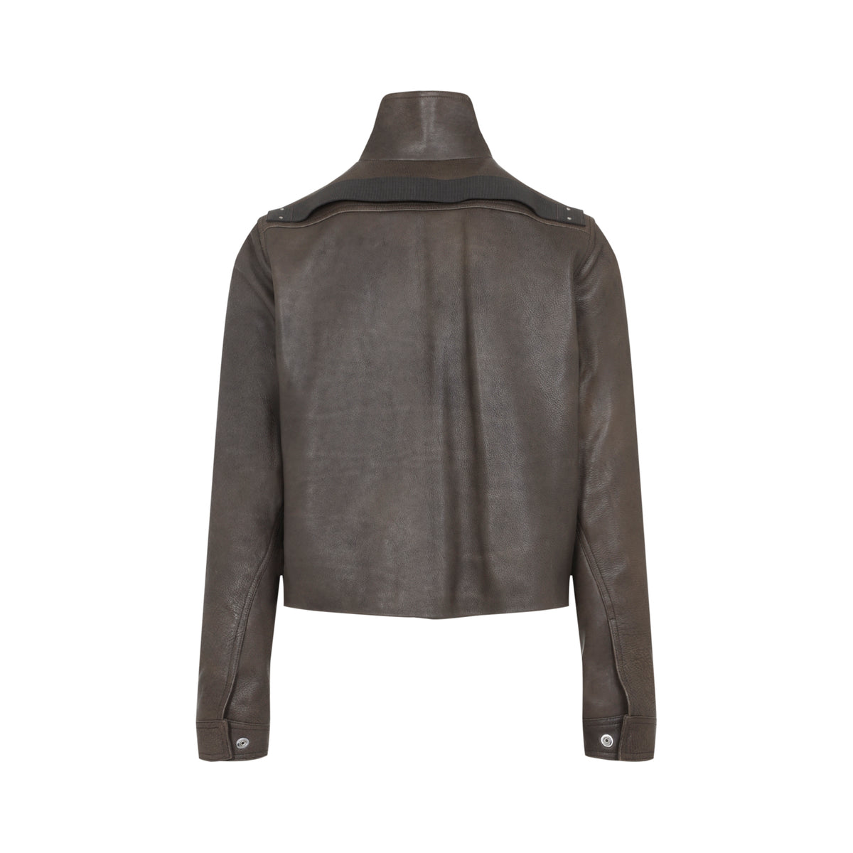 RICK OWENS Rick Owens Tower Alice Leather Jacket Men