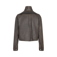 RICK OWENS Rick Owens Tower Alice Leather Jacket Men