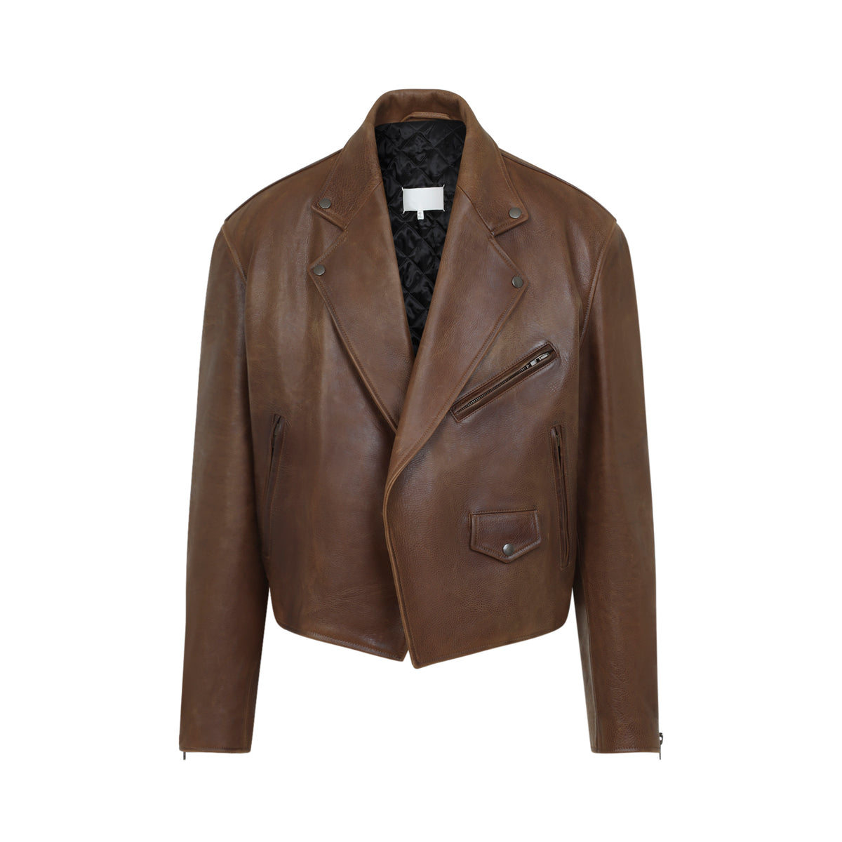 MAISON MARGIELA Maison Margiela Biker Leather Jacket Men