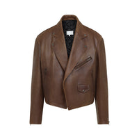 MAISON MARGIELA Maison Margiela Biker Leather Jacket Men