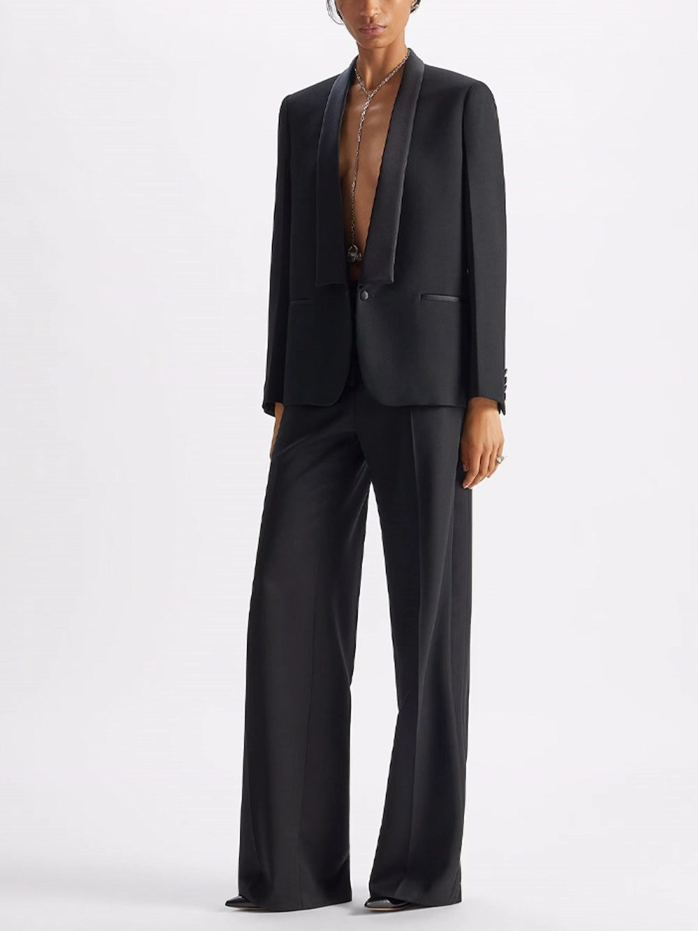 Fendi Women Grain De Poudre Blazer