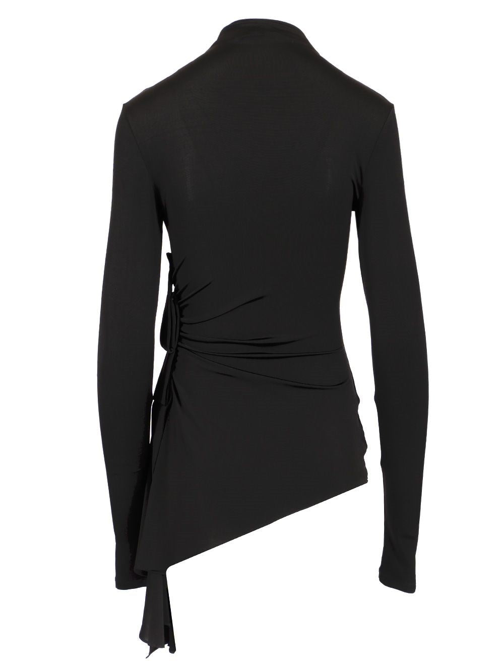 Off-White Women Long Sleeve Draped Top