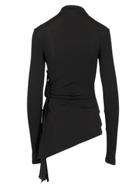 Off-White Women Long Sleeve Draped Top