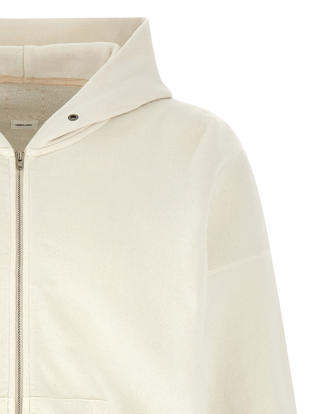 Visvim Men White 'Jumbo' Hoodie