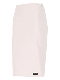 Miu Miu Women Stretch Poplin Skirt